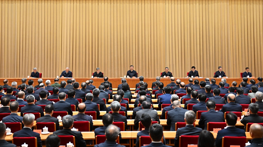 4月8日至9日,中央周边工作会议在北京举行。中共中央总书记、国家主席、中央军委主席习近平出席会议并发表重要讲话。李强、赵乐际、王沪宁、蔡奇、丁薛祥、李希、韩正出席会议。 4月8日至9日,中央周边工作会议在北京举行。中共中央总书记、国家主席、中央军委主席习近平出席会议并发表重要讲话。李强、赵乐际、王沪宁、蔡奇、丁薛祥、李希、韩正出席会议。